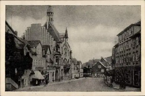 Ak Großalmerode in Hessen, Marktplatz, Rathaus