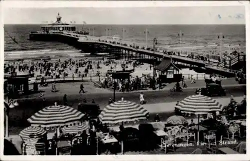 Ak Scheveningen Den Haag Südholland, Strand