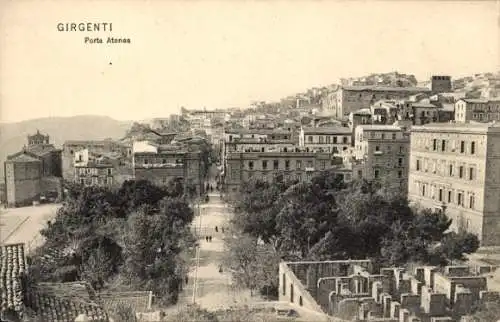 Ak Girgenti Agrigent Sicilia, Porta Atenes