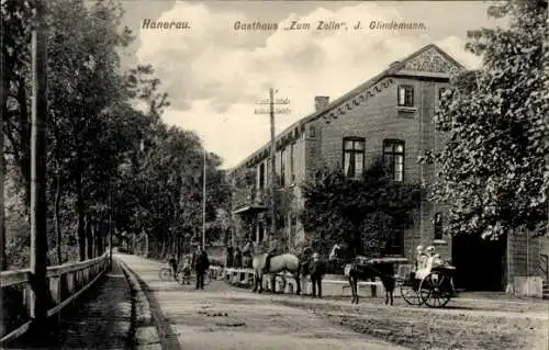 Ak Hanerau Hademarschen in Holstein, Gasthaus Zum Zolln