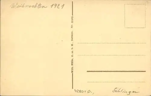 Ak Ohligs Solingen Bergisches Land, Bahnhofsvorplatz, Straßenbahn