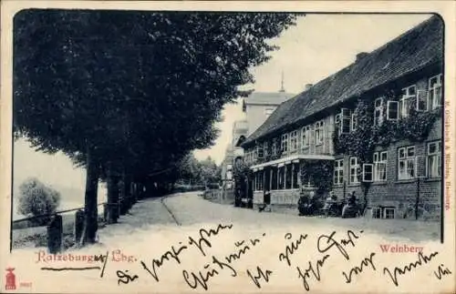 Ak Ratzeburg im Herzogtum Lauenburg, Weinberg