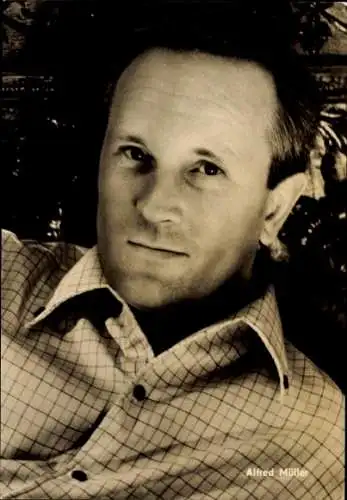 Ak Schauspieler Alfred Müller, Portrait