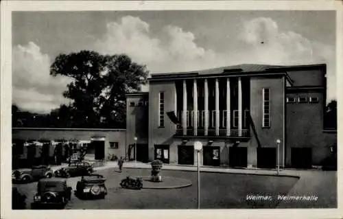 Ak Weimar in Thüringen, Weimarhalle