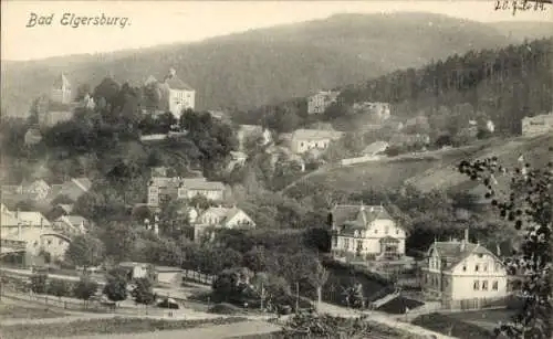 Ak Elgersburg in Thüringen, Gesamtansicht