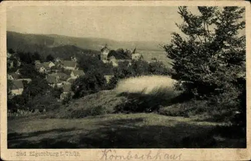 Ak Elgersburg in Thüringen, Panorama, Körnbachhaus