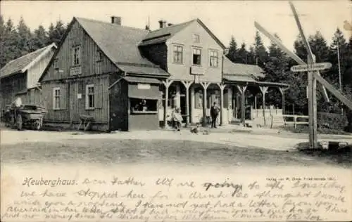 Ak Friedrichroda im Thüringer Wald, Heuberghaus