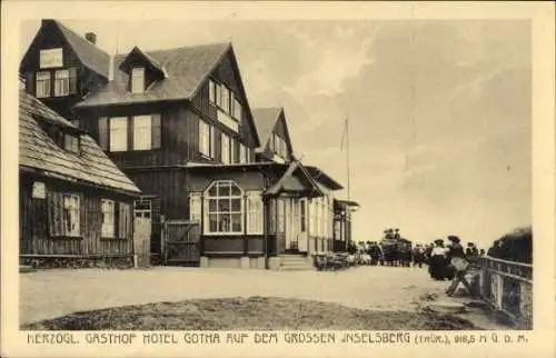 Ak Brotterode in Thüringen, Hotel Gotha, Großer Inselsberg