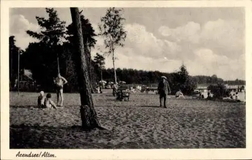 Ak Arendsee Altmark, Badestrand, Badegäste