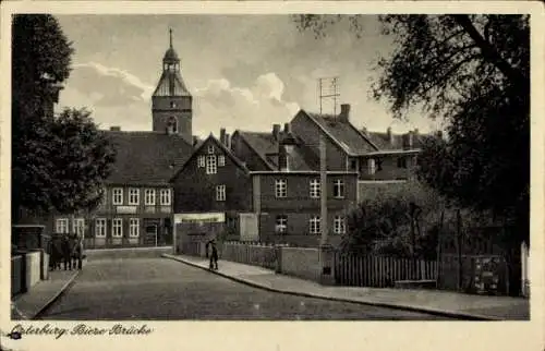 Ak Osterburg in der Altmark, Biese Brücke