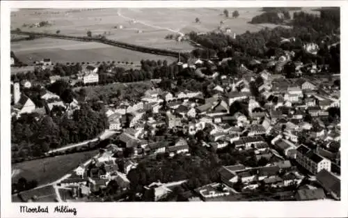 Ak Bad Aibling in Oberbayern, Fliegeraufnahme