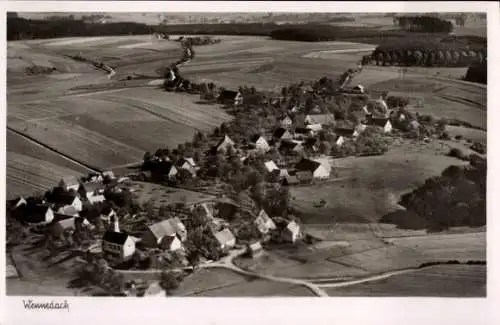 Ak Wennedach Ochsenhausen in Württemberg, Fliegeraufnahme