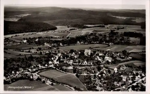 Ak Abtsgmünd Ostalbkreis, Fliegeraufnahme