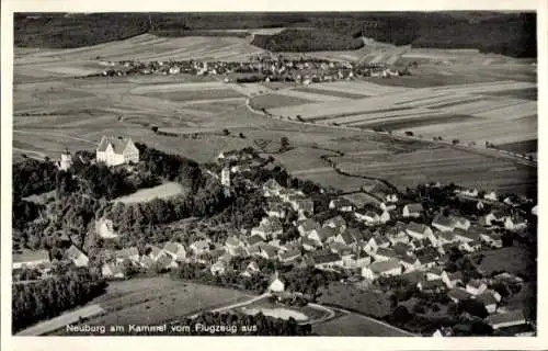 Ak Neuburg an der Kammel Schwaben, Fliegeraufnahme