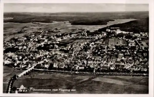 Ak Gunzenhausen in Mittelfranken, Fliegeraufnahme