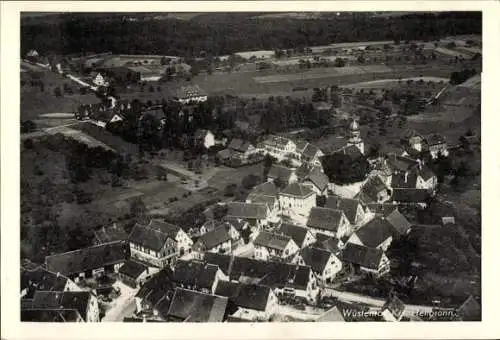 Ak Wüstenrot in Württemberg, Luftbild