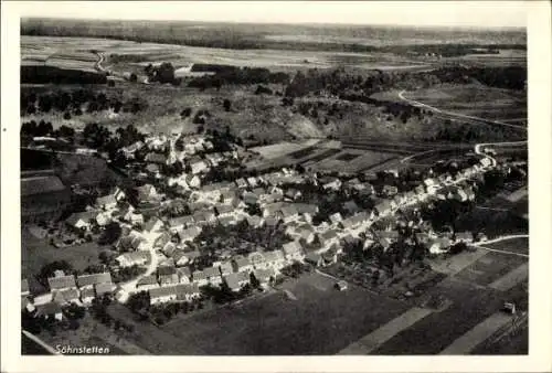 Ak Söhnstetten Steinheim am Albuch Schwäbische Alb Württemberg, Fliegeraufnahme