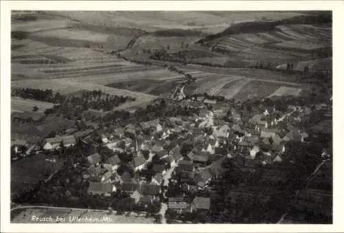 Ak Reusch Weigenheim in Mittelfranken, Fliegeraufnahme