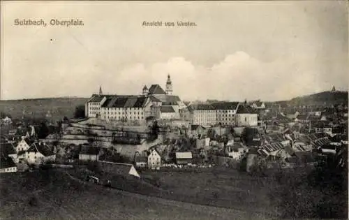 Ak Sulzbach Rosenberg Fränkische Alb Oberpfalz, Gesamtansicht