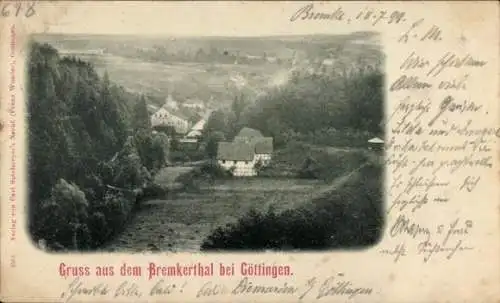 Ak Bremke Gleichen Landkreis Göttingen, Gesamtansicht, Bremkerthal