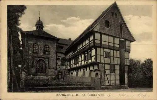 Ak Hammenstedt Northeim, Sankt-Blasikapelle