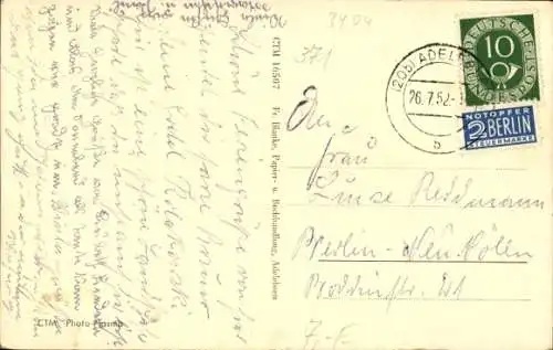 Ak Adelebsen am Solling, Gasthaus