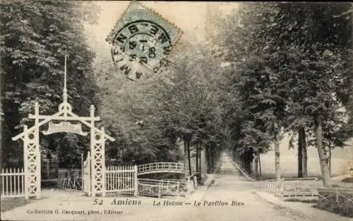 Ak Amiens Somme, La Hotoie - Le Pavillon Bleu