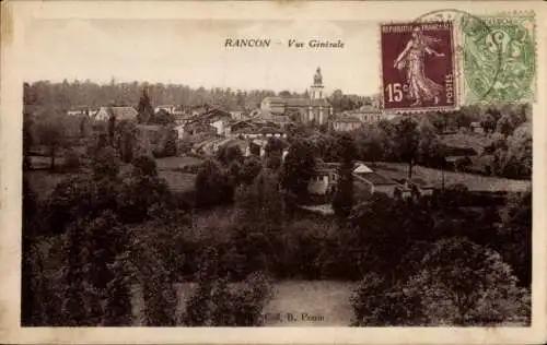 Ak Rancon Haute Vienne, Panorama