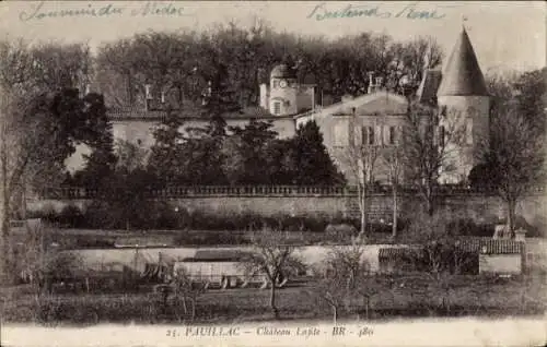 Ak Pauillac Gironde, Chateau Lafite