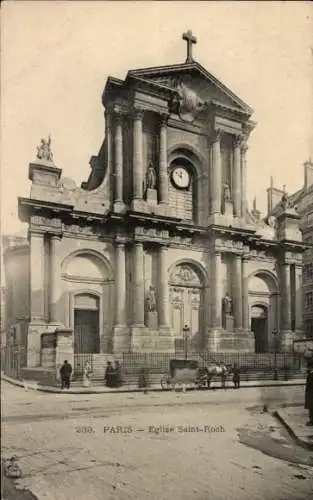 Ak Paris I Louvre, Kirche Saint-Roch