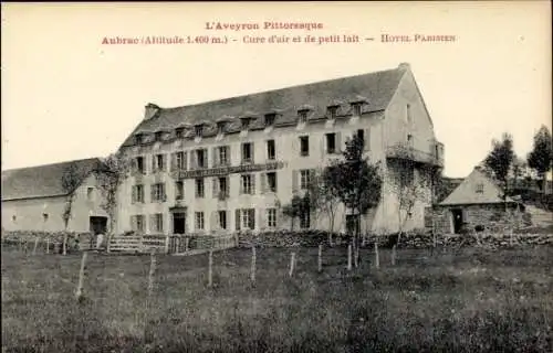 Ak Aubrac Aveyron, Hotel Parisien