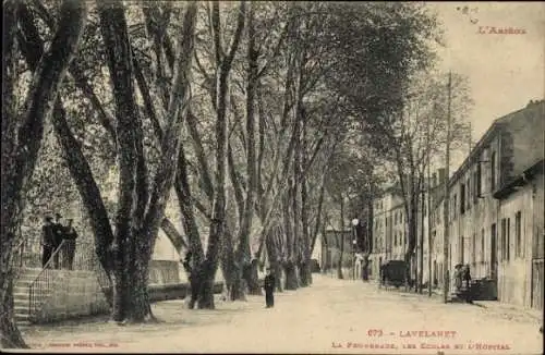 Ak Lavelanet Ariège, Promenade, Ecoles, l'Hopital