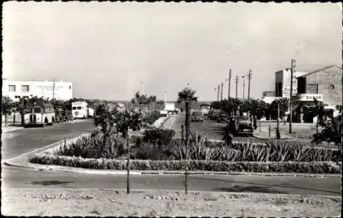 Ak Narbonne Aude, Promenade am Strand