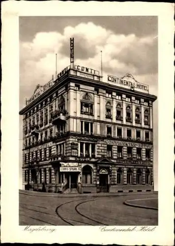 Ak Magdeburg an der Elbe, Continental-Hotel