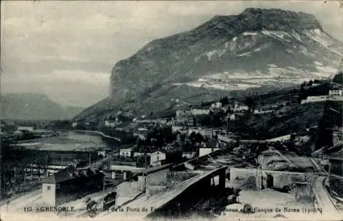 Ak Grenoble Isère, Totalansicht