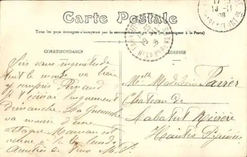 Ak La Tremblade Charente Maritime, Place du Centre