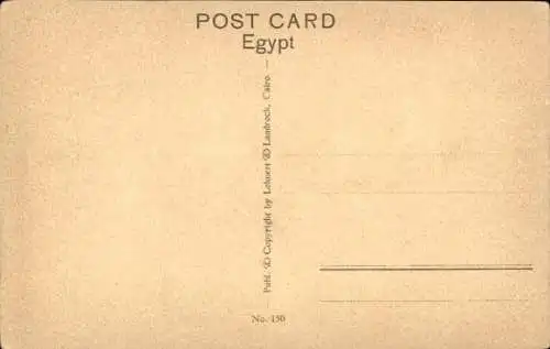 Ak Ismailia Ägypten, The Native Quarters