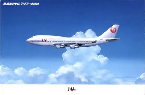 Ak Passagierflugzeug Japan Airlines, Boeing 747-400