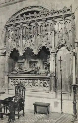 Ak London City England, St. Bartholomew The Great, Prior Rahere´s Tomb