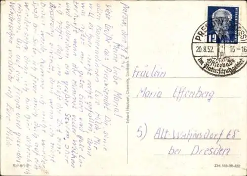 Ak Ostseebad Prerow auf dem Darß, Strandweg