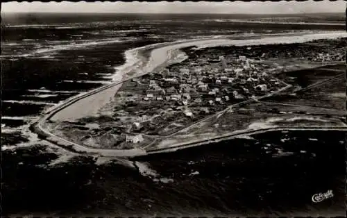 Ak Nordseebad Norderney Ostfriesland, Luftaufnahme