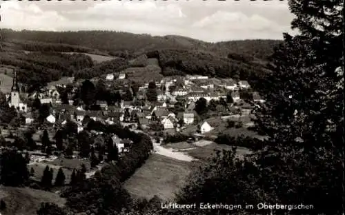 Ak Eckenhagen im Oberbergischen Kreis, Gesamtansicht