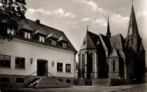 Ak Gummersbach im Oberbergischen Kreis, katholische Kirche, Jugendheim