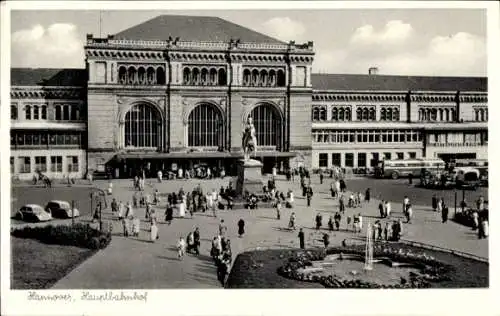 Ak Hannover in Niedersachsen, Hauptbahnhof