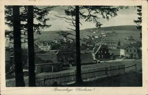 Ak Braunlage im Oberharz, Gesamtansicht