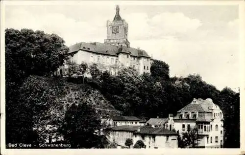 Ak Bad Kleve am Niederrhein, Schwanenburg