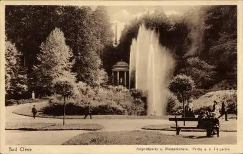 Ak Kleve am Niederrhein, Amphitheater im Tiergarten