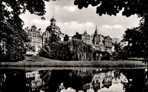 Ak Bückeburg im Kreis Schaumburg, Schloss, Westansicht