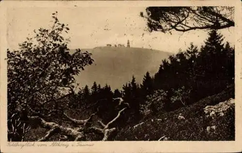 Ak Niederreifenberg Schmitten im Taunus, Großer Feldberg, Blick vom Altkönig