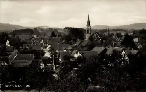 Ak Fürth im Odenwald, Gesamtansicht